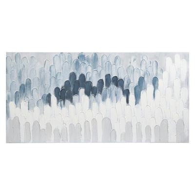 Фоторамка Bergenson Bjorn Панно декоративное с ручной росписью by feel, 140х70 см, серо-голубое арт. BB0000958