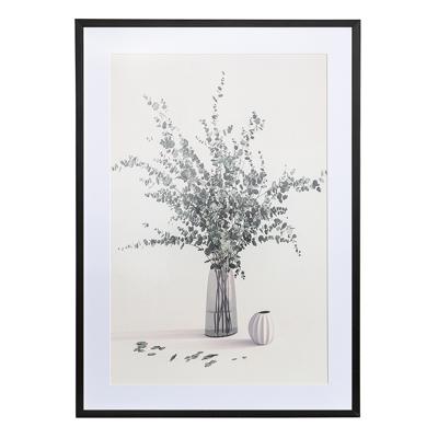 Фоторамка Bergenson Bjorn Панно декоративное plant с черной рамой, 50х70 см арт. BB0000986