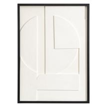 Фоторамка Bergenson Bjorn Панно декоративное с эффектом 3d minimalism, с черной рамой, 50х70 см арт. BB0000607