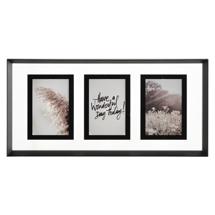 Фоторамка Bergenson Bjorn Рамка для фотографий pleasant moments, 24х49 см, белая/черная арт. BB0000523