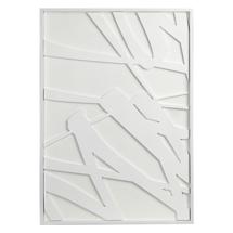 Фоторамка Bergenson Bjorn Панно декоративное с эффектом 3d minimalism, с белой рамой, 70х100 см арт. BB0000841