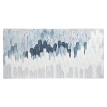 Фоторамка Bergenson Bjorn Панно декоративное с ручной росписью by feel, 140х70 см, серо-голубое арт. BB0000958