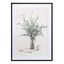 Фоторамка Bergenson Bjorn Панно декоративное plant с черной рамой, 50х70 см арт. BB0000986