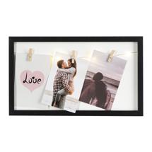 Фоторамка Bergenson Bjorn Рамка для фотографий с подсветкой everyday, 22х38 см, черная арт. BB0000514