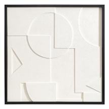 Фоторамка Bergenson Bjorn Панно декоративное с эффектом 3d minimalism, с черной рамой, 60х60 см арт. BB0000589