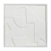 Фоторамка Bergenson Bjorn Панно декоративное с эффектом 3d minimalism, с белой рамой, 60х60 см арт. BB0000840