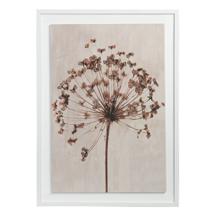 Фоторамка Bergenson Bjorn Панно декоративное plant, с белой рамой, 50х70 см арт. BB0000853