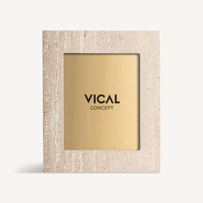 Фоторамка Vical Фоторамка Tetbury из травертина арт. 199640