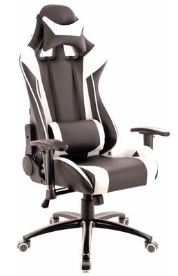 Геймерское кресло Everprof Кресло Everprof Lotus S6 Экокожа Черный/Белый арт. ZN-433834