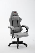 Геймерское кресло Stool Group Кресло спортивное TopChairs Druid серый ткань арт. УТ000039469