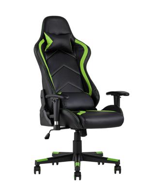 Геймерское кресло TopChairs Кресло игровое TopChairs Cayenne зеленое с подушками арт. УТ000004602