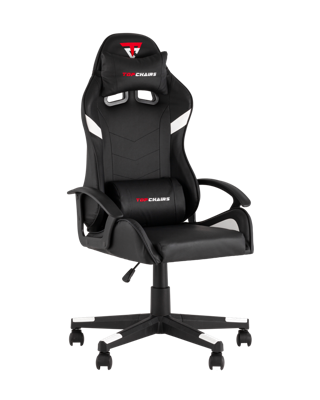 Геймерское кресло TopChairs Кресло спортивное TopChairs Warden черно-белый арт. УТ000039483