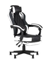 Геймерское кресло TopChairs Кресло игровое TopChairs Virage черно-белое арт. УТ000004542