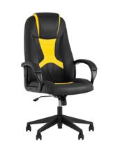 Геймерское кресло TopChairs Кресло игровое TopChairs ST-CYBER 8 черный/желтый арт. УТ000035039