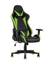 Геймерское кресло TopChairs Кресло игровое TopChairs Gallardo зеленое с подушкой арт. УТ000004575