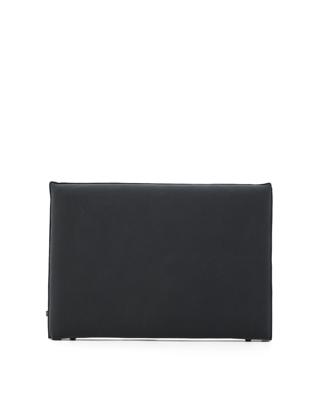 Изголовье кровати La Forma (ех Julia Grup) Изголовье кровати Jaira из льна и хлопка антрацитового цвета со съемным чехлом для кровати 150 см арт. 216259