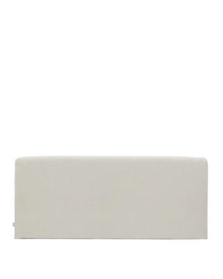 Изголовье кровати La Forma (ех Julia Grup) Изголовье Valma из жемчужного шенилла со съемным чехлом для кровати 180 x 200 см арт. 273048