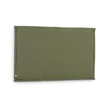 Изголовье кровати La Forma (ех Julia Grup) Изголовье из льняной ткани зеленого цвета Tanit со съемным чехлом 186 x 106 см арт. 113237