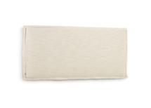 Изголовье кровати La Forma (ех Julia Grup) Изголовье из льняной ткани белого цвета Tanit со съемным чехлом 166 x 106 см арт. 113233
