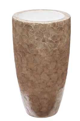 Кашпо Garda Decor ZSС899-35 Кашпо d38*91см перламутровое арт. ZSС899-35