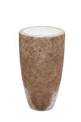 Кашпо Garda Decor ZSС899-24 Кашпо d35*58см перламутровое арт. ZSС899-24