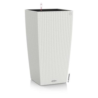 Кашпо Lechuza 15246 Кашпо LECHUZA Кубико Коттедж 40 Белое с системой полива арт. ZN-301030