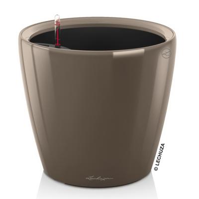 Кашпо Lechuza 16065 Кашпо LECHUZA Классико 35 LS Серо-коричневое. с системой полива и съемным горшком арт. ZN-300811