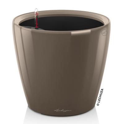 Кашпо Lechuza 16105 Кашпо LECHUZA Классико 50 LS Серо-коричневое с системой полива и съемным горшком арт. ZN-300823
