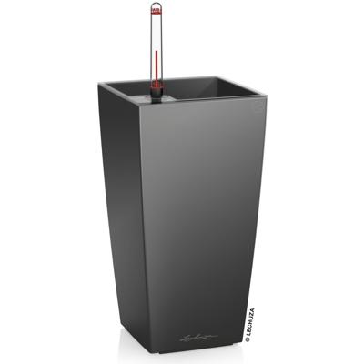 Кашпо Lechuza 18053 Кашпо LECHUZA Макси-Куби 14*14*26см Антрацит арт. ZN-300896
