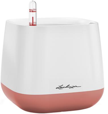 Кашпо Lechuza 13892 Кашпо LECHUZA Юла Белый/ярко-розовый с системой автополива арт. ZN-301269