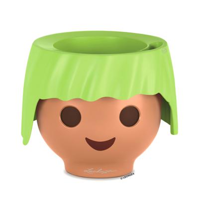 Кашпо Lechuza 19042 Кашпо LECHUZA Охо с автополивом, зеленое, D21cm, H16cm арт. ZN-301336