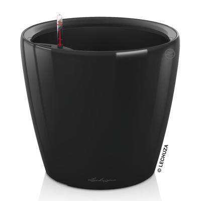 Кашпо Lechuza 16089 Кашпо LECHUZA Классико 43 LS Черное с системой полива и съемным горшком арт. ZN-300820