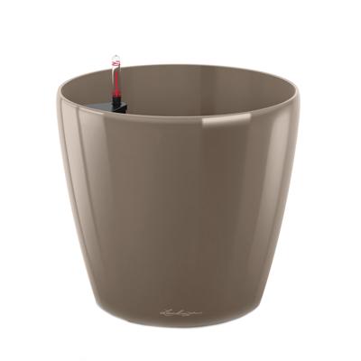 Кашпо Lechuza 14665  Кашпо LECHUZA Классико 70/65  Серо-коричневое  с системой полива (Снят) арт. ZN-300835