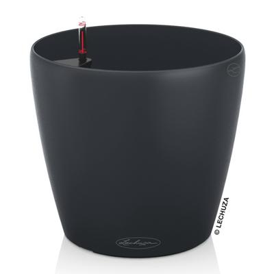 Кашпо Lechuza 13204 Кашпо LECHUZA Классико Колор 28 Серое все-в-одном арт. ZN-300988