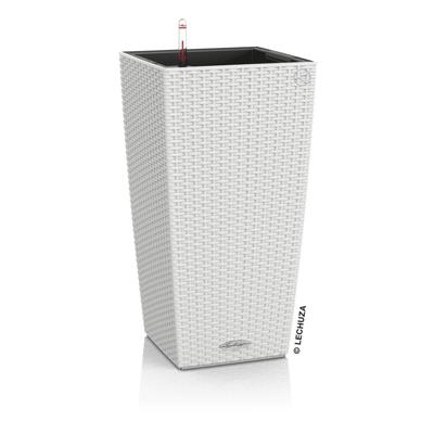 Кашпо Lechuza 15226 Кашпо LECHUZA Кубико Коттедж 30 Белое с системой полива арт. ZN-301024