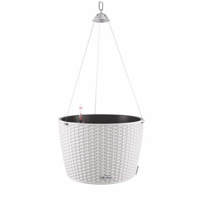 Кашпо Lechuza 15307 Кашпо LECHUZA Нидо 35 Светло-серый с системой полива арт. ZN-301042