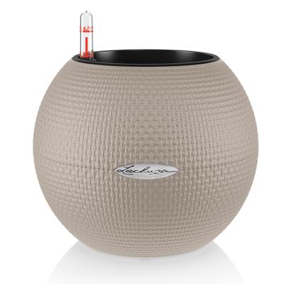 Кашпо Lechuza 13378 Кашпо LECHUZA Пуро 20 Песочно-коричневое все-в-одном арт. ZN-405645