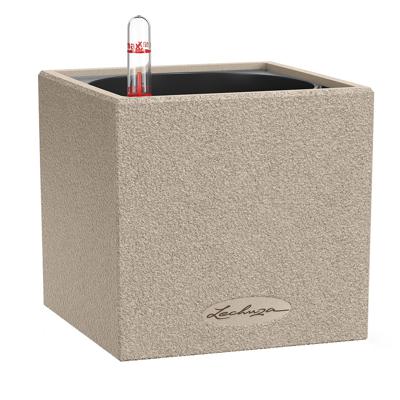 Кашпо Lechuza 13471 Кашпо LECHUZA Канто Стоун 14 Светло-бежевый с системой автополива арт. ZN-405706