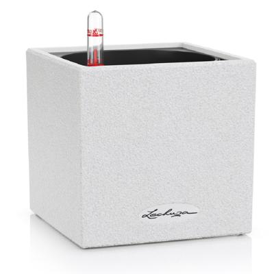 Кашпо Lechuza 13477 Кашпо LECHUZA Канто Стоун 14 Белый кварц все-в-одном арт. ZN-405708