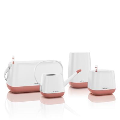 Кашпо Lechuza Набор Юла ярко-розовый из кашпо, корзинки, вазы и лейки арт. ZN-405722