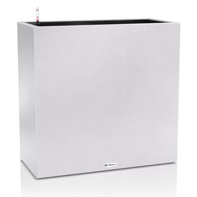 Кашпо Lechuza 13747 Кашпо LECHUZA Канто Стоун 80 Вайд Белый кварц все-в-одном арт. ZN-405736