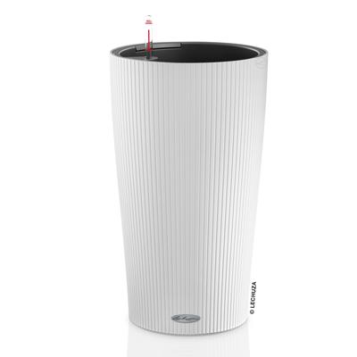 Кашпо Lechuza 13940 Кашпо LECHUZA Цилиндро Колор 23 белый с системой полива арт. ZN-432945