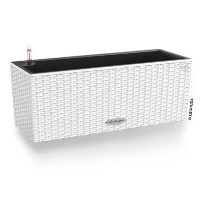 Кашпо Lechuza 15600 Кашпо LECHUZA Балконера Коттедж 50 Белое с системой полива арт. ZN-300968