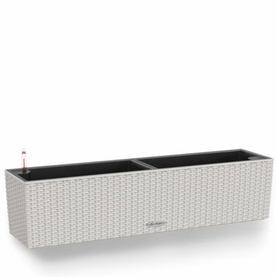 Кашпо Lechuza 15457 Кашпо LECHUZA Балконера Коттедж 80 Светло-серое все-в-одном арт. ZN-300979