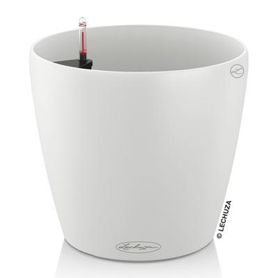 Кашпо Lechuza 13170 Кашпо LECHUZA Классико Колор 21 Белое с системой автополива арт. ZN-300982