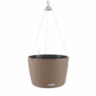 Кашпо Lechuza 15308 Кашпо LECHUZA Нидо 35 Серо-коричневый с системой полива арт. ZN-301043