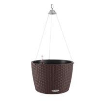 Кашпо Lechuza 15185 Кашпо LECHUZA Нидо Коттедж 35  Мокко, с системой полива арт. 15185