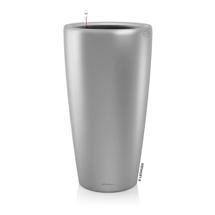 Кашпо Lechuza 15788 Кашпо LECHUZA Рондо 32 Серебряное с системой полива арт. ZN-300937