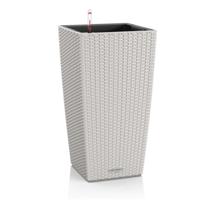 Кашпо Lechuza 15157 Кашпо LECHUZA Кубико Коттедж 30 Светло-серое все-в-одном арт. ZN-301026