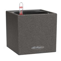 Кашпо Lechuza 13472 Кашпо LECHUZA Канто Стоун 14 Графитовый черный с системой автополива арт. ZN-405707